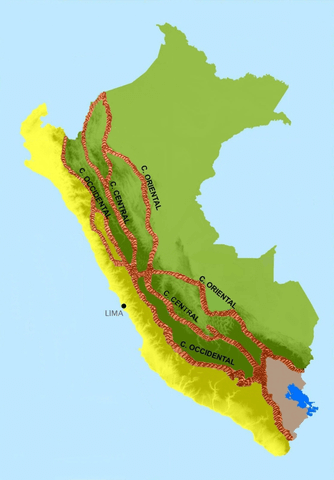 The Peruvian Andes Peru S Sierra Region LAC Geo Peruvian Andes Map Opt (1) 